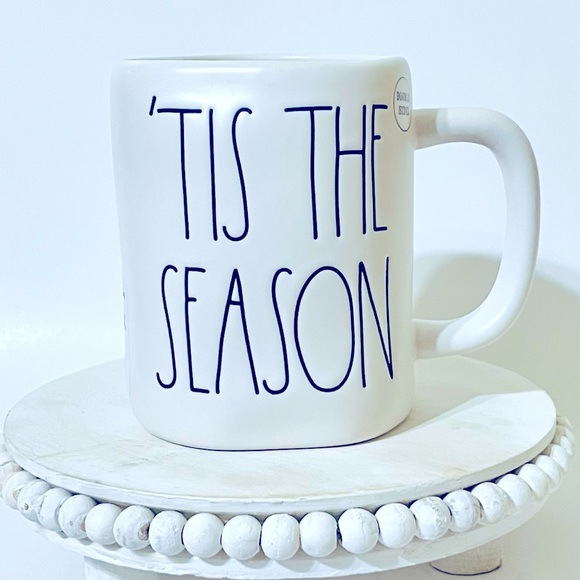Rae Dunn Tis The Season Double sided Mug - Picture 1 of 2